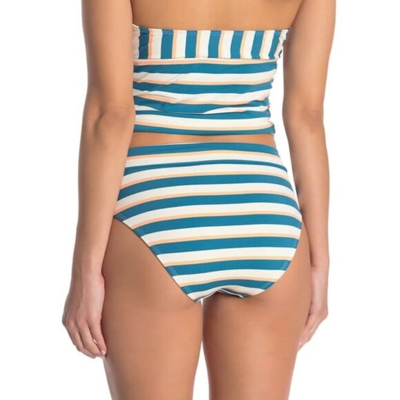 NWOT Athena Retro Stripe Bikini Bottoms - Picture 2 of 7